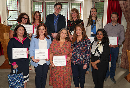Dean's Award for Outstanding Communication and Contribution to the College of Medicine,
Nursing and Health Sciences 
