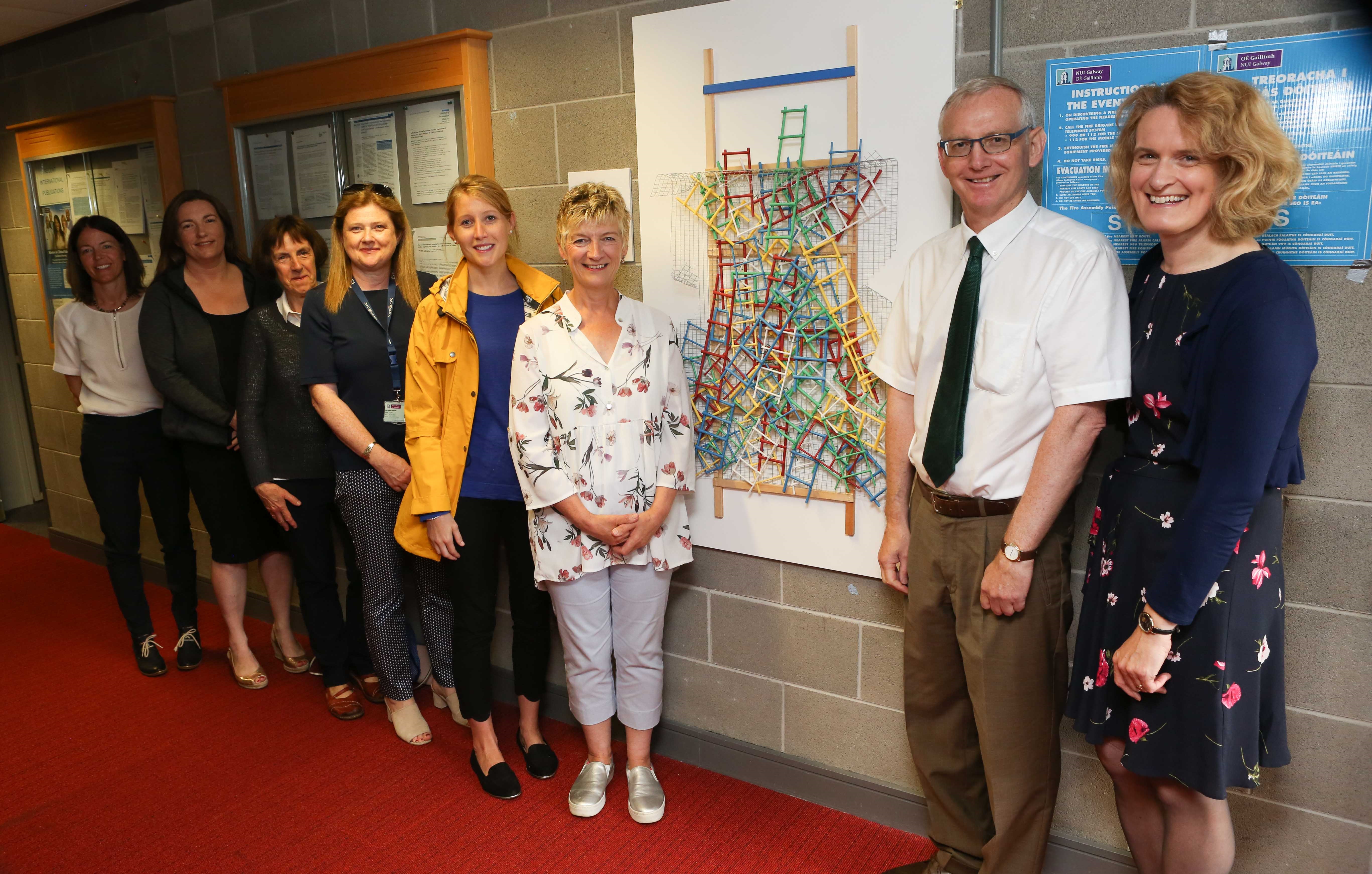 Unveiling of Ladders Painting